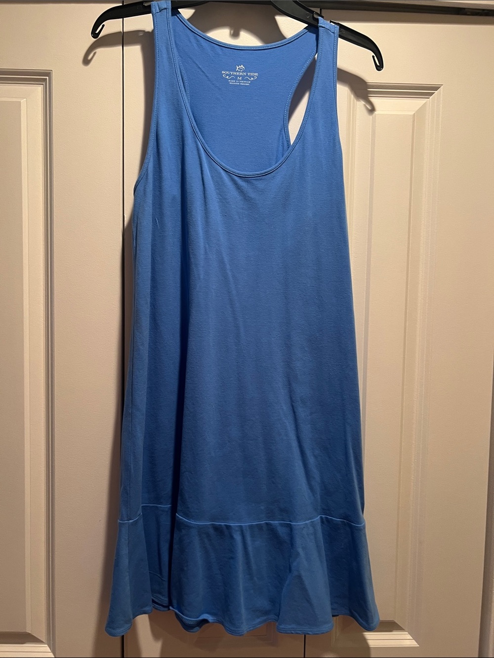 Southern Tide Cornflower Blue Racerback A-Line Sundress
